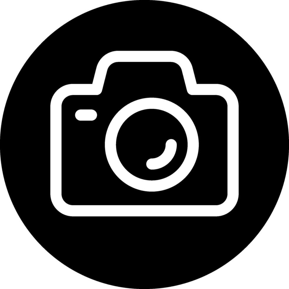 Black Camera Graphic Icon Design vector
