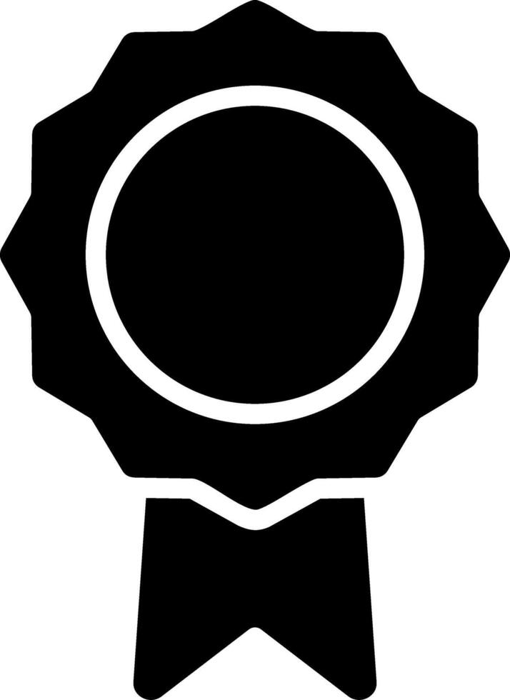Medal Solid Style Icon vector
