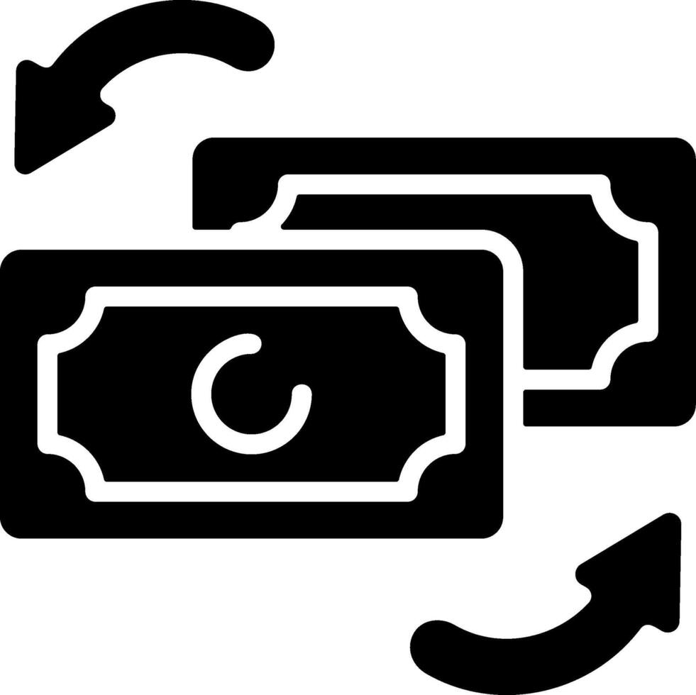 Currency Exchange Graphic Icon vector