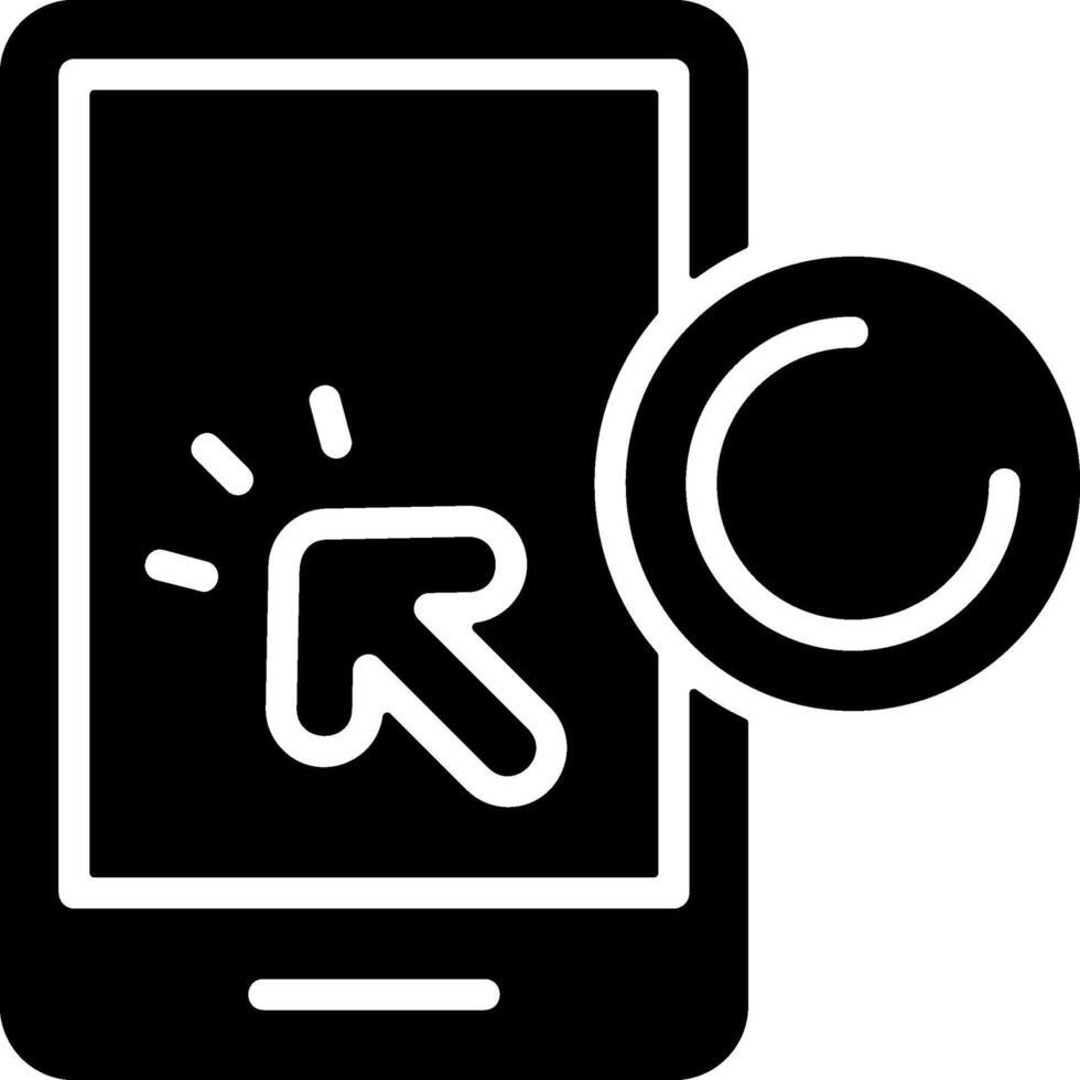 Online Payment Solid Style Icon vector