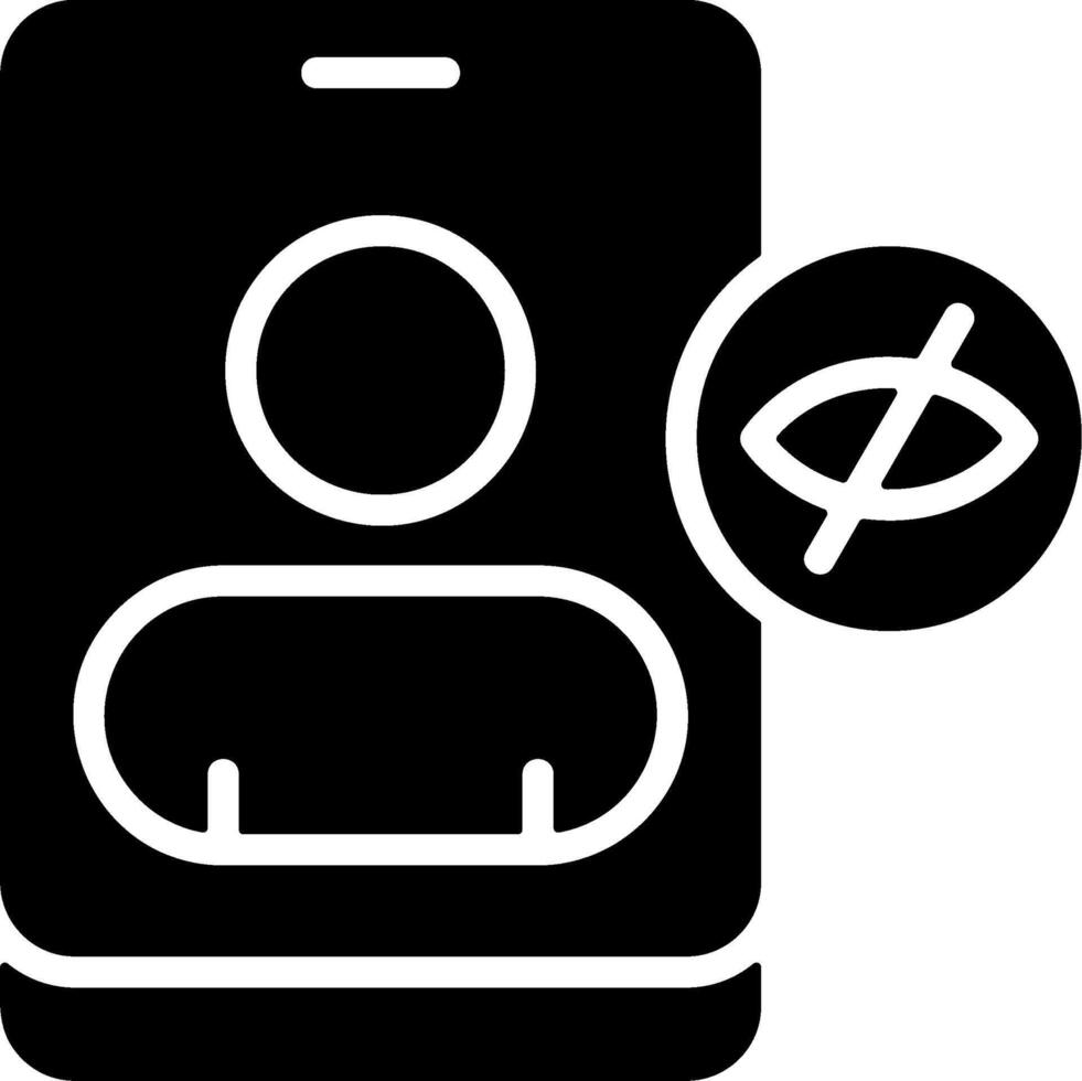 Hide Contact Graphic Icon Design vector