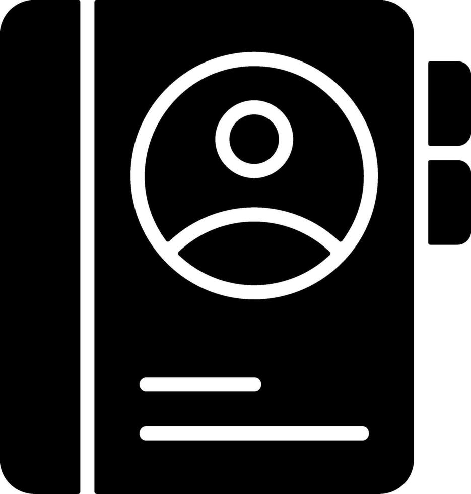 Contacts Graphic Icon vector