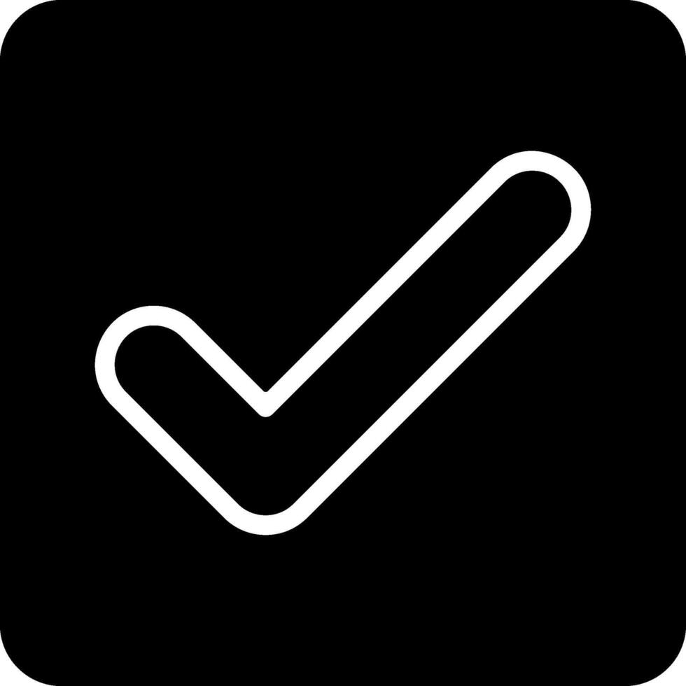 Checkmark Graphic Icon vector