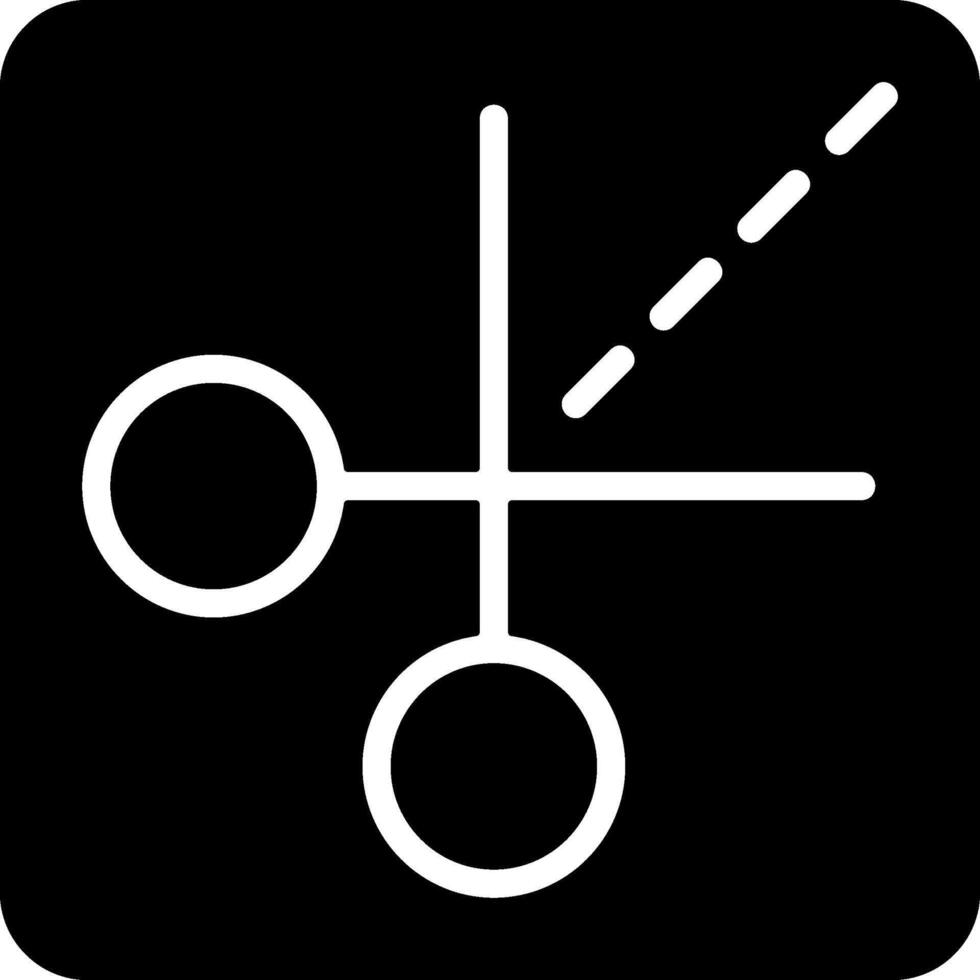Black Style Cut Graphic Icon vector