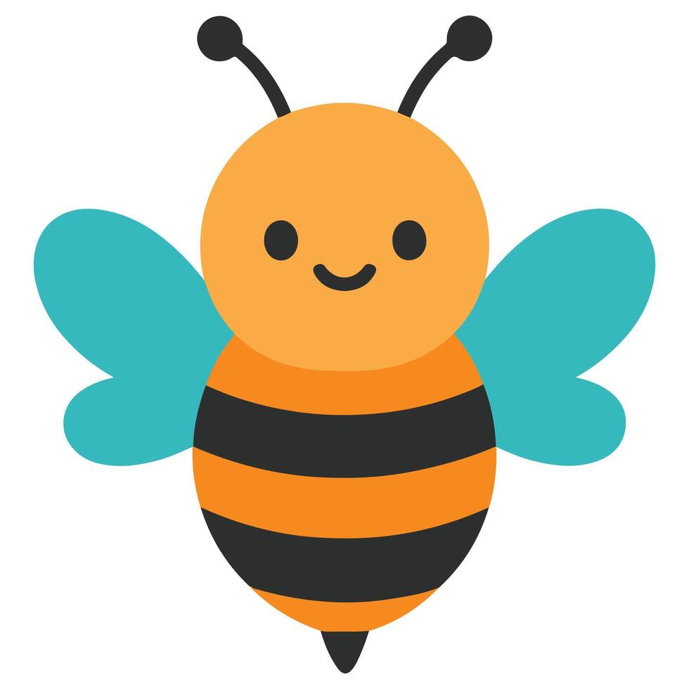 Easter Bee Illustration, Happy Easter Day Clipart, Easter Festival Cultural Holiday Design Sublimation vector