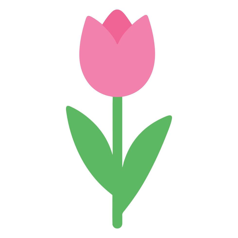 Easter Tulips Illustration, Happy Easter Day Clipart, Easter Festival Cultural Holiday Design Sublimation vector