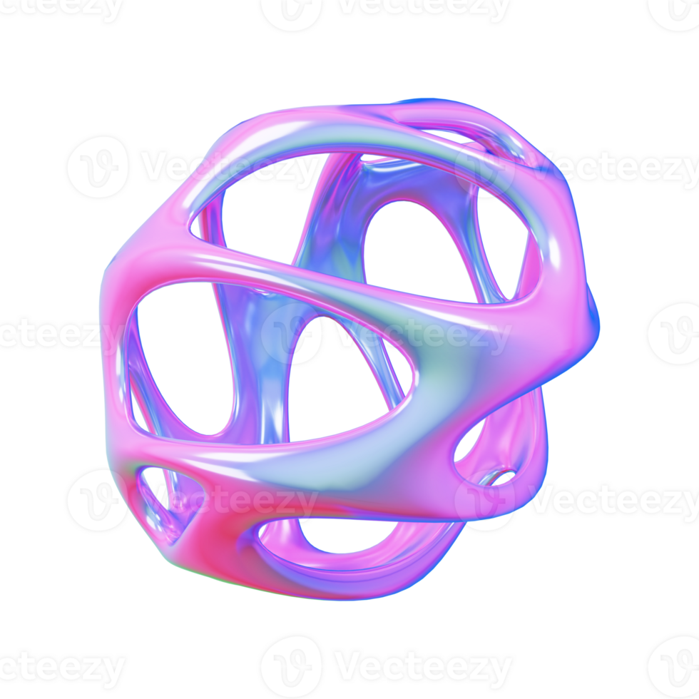 3D Abstract Liquid png
