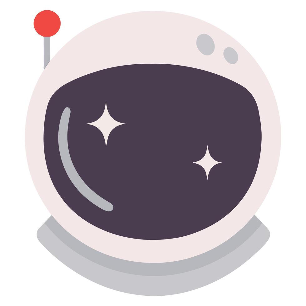 Space Astronaut Helmet clipart, Outer Space illustration, Colorful Space design sublimation vector