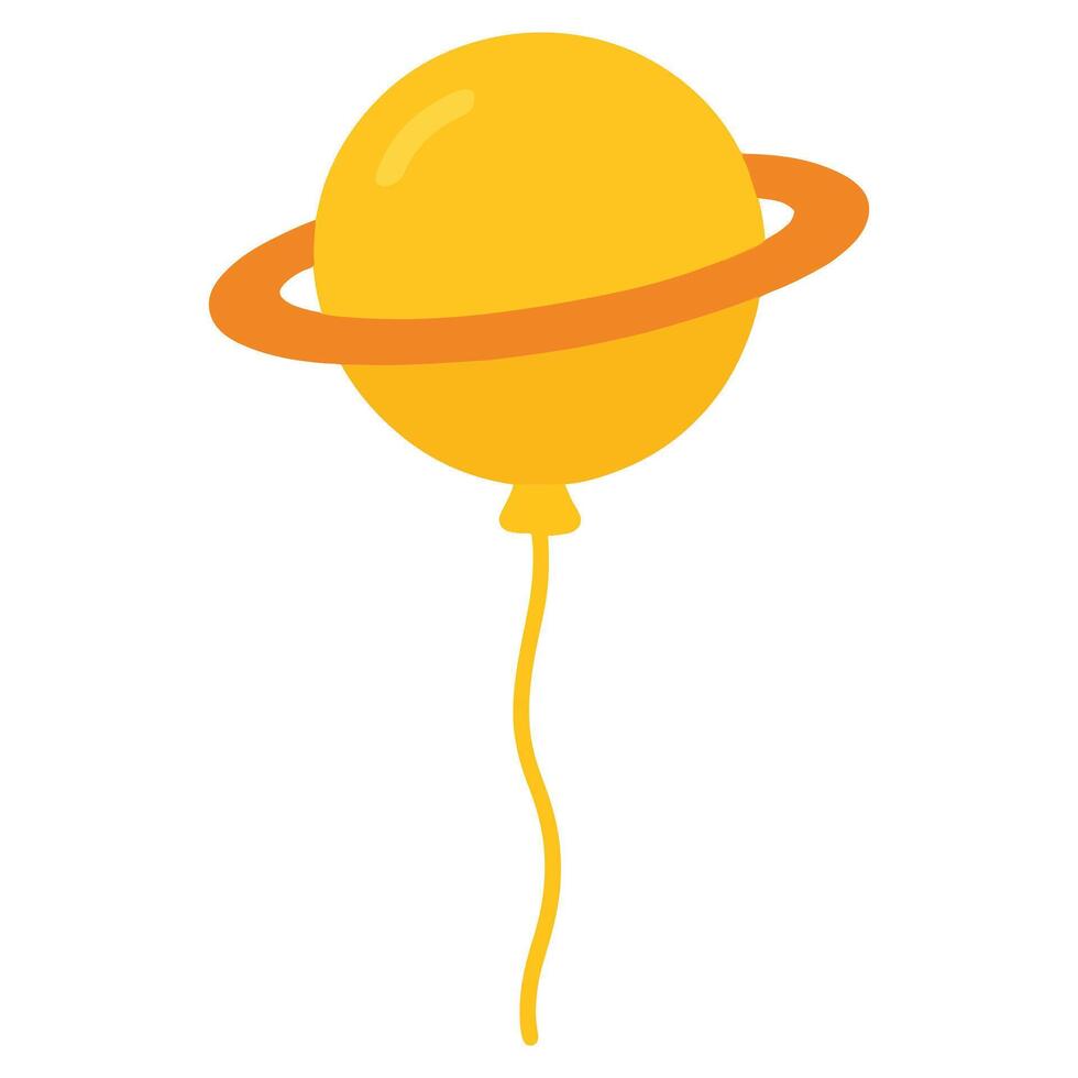 Space Planet Balloon with Ring clipart, Outer Space illustration, Colorful Space design sublimation vector