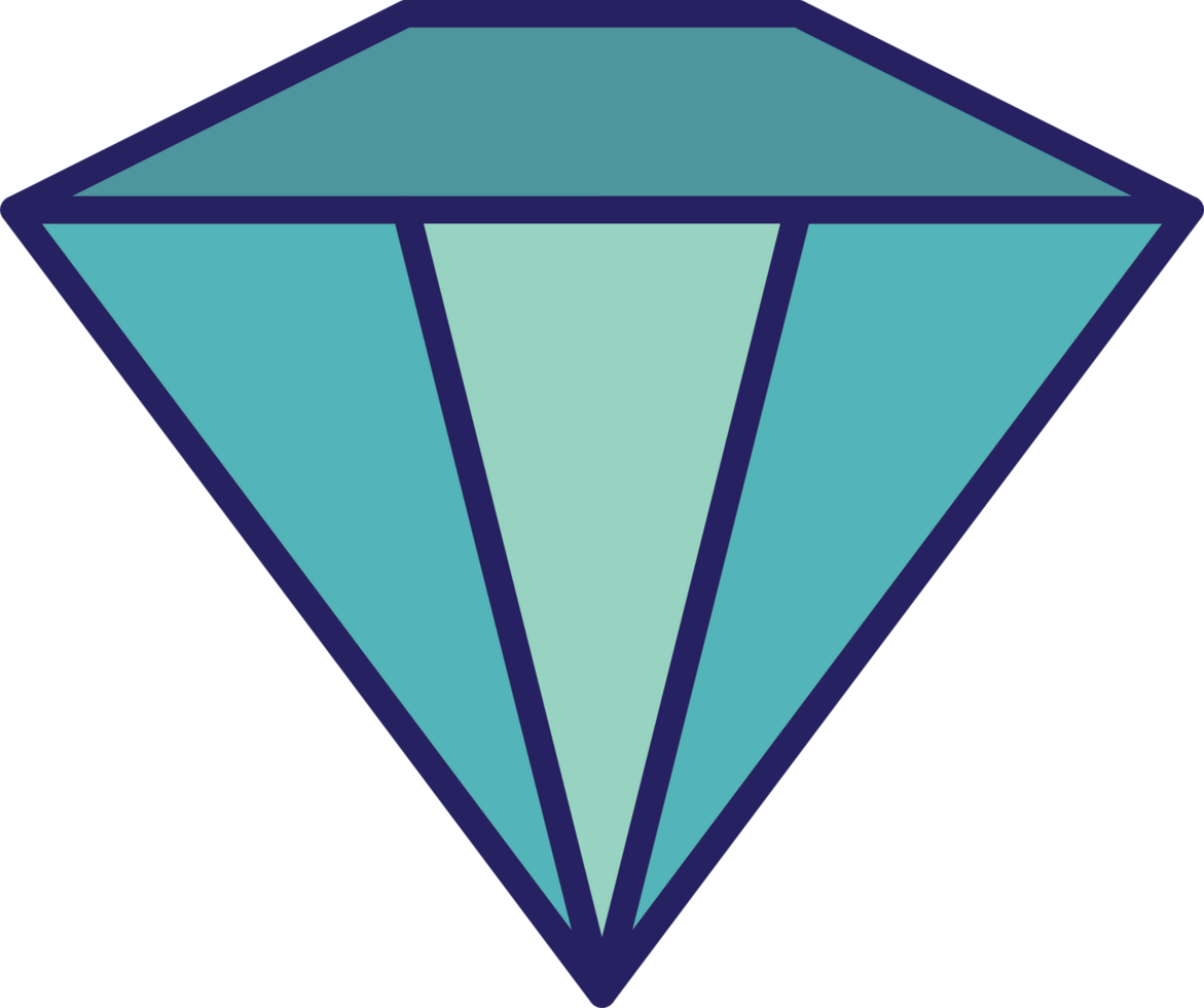 Discover a stunning blue diamond icon, perfect for designs related to luxury, elegance, and premium png