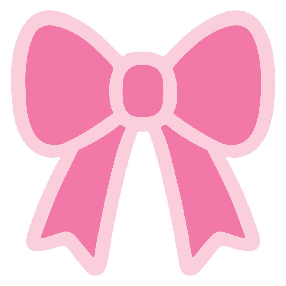 Easter Bow Illustration, Happy Easter Day Clipart, Easter Festival Cultural Holiday Design Sublimation vector