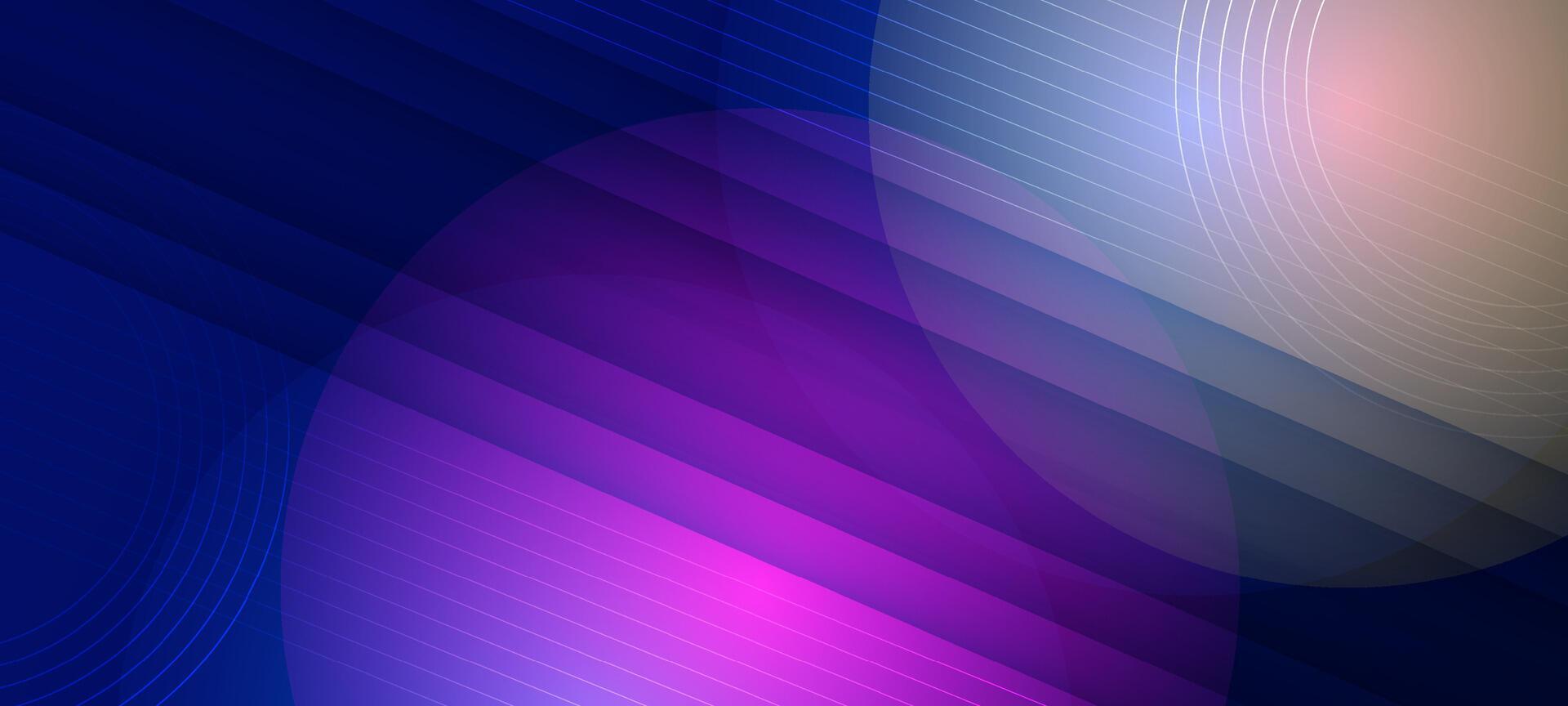 Futuristic technology background with blue purple light effect. Abstract tech futuristic innovative concept background vector