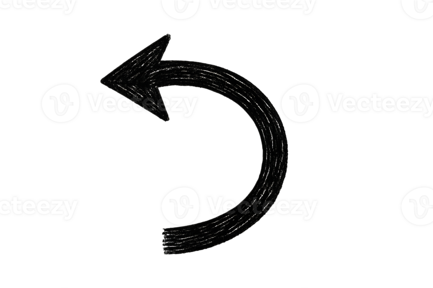 Swirling arrow of light on transparent backdrop png