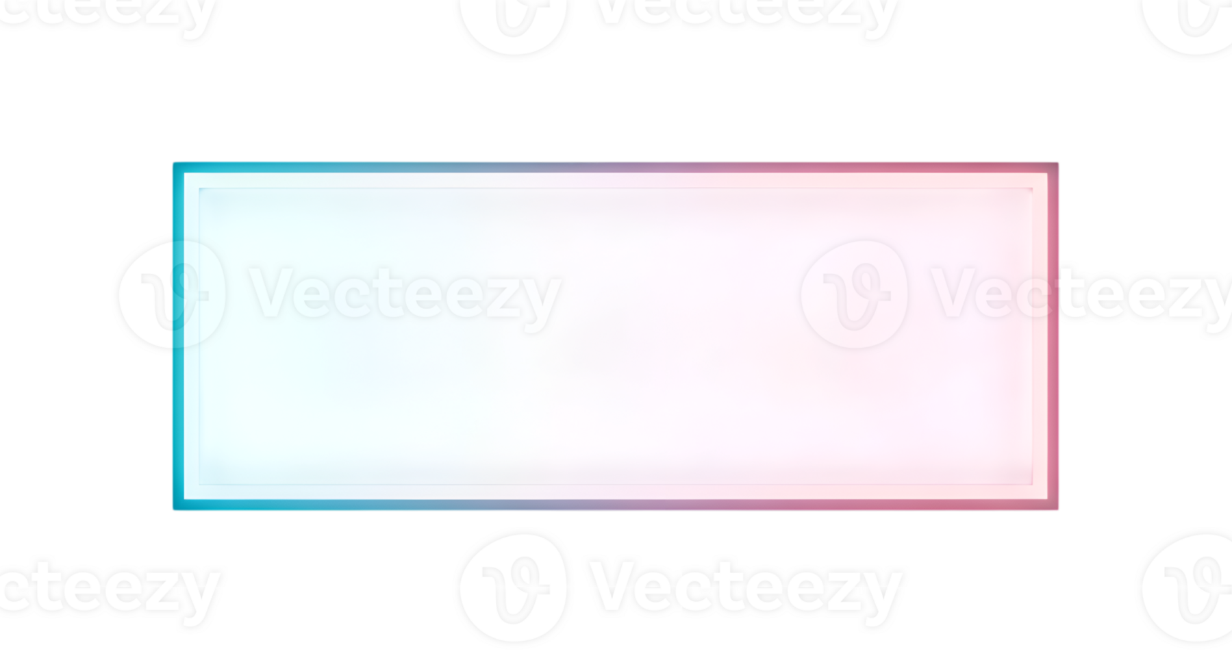 Gradient Rectangular Shape with a Blue to Pink Gradient and Transparent Backdrop png