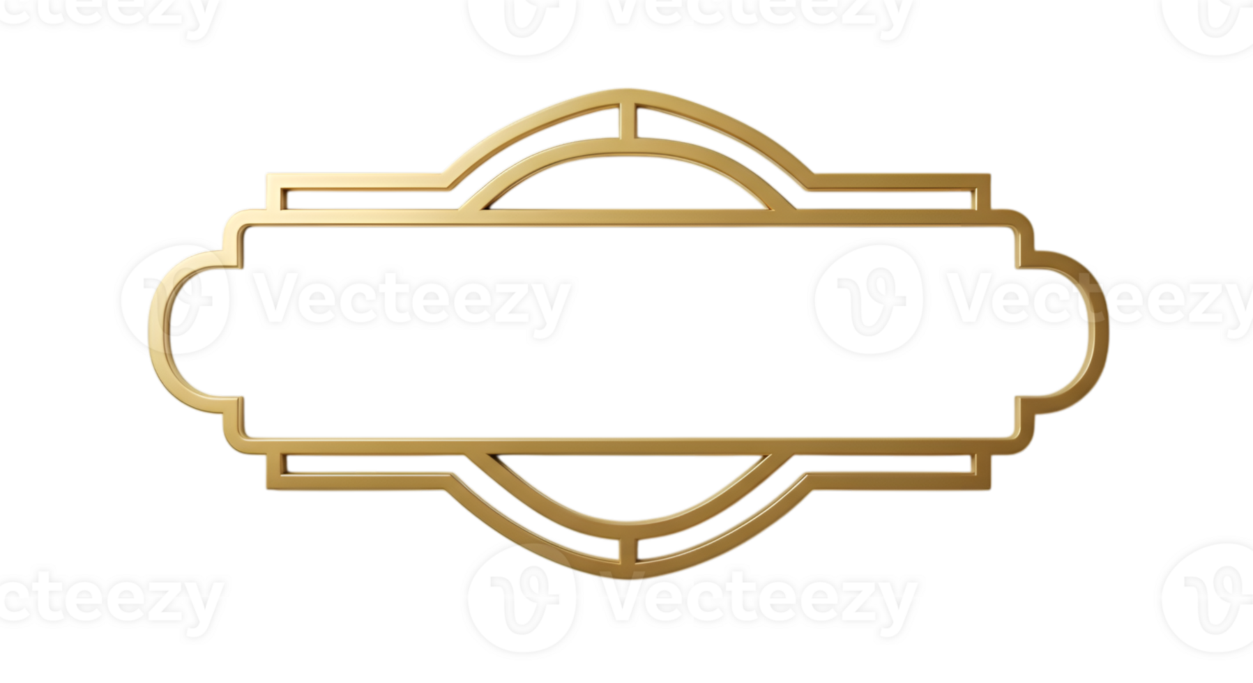 Ornate Gold Frame png
