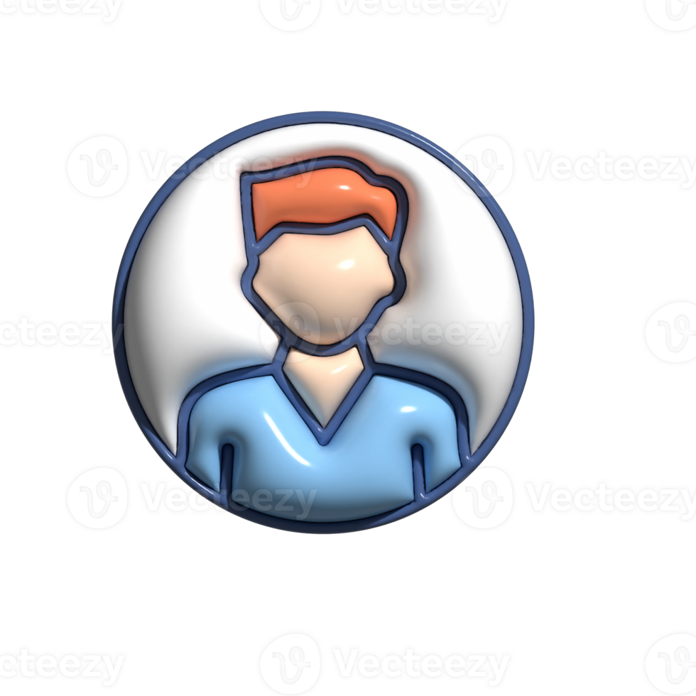 Friendly 3D Technical Assistance Symbol png
