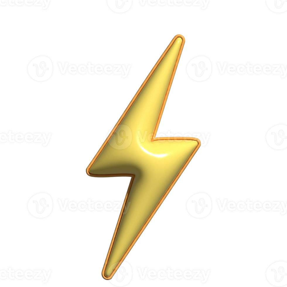 Adorable 3D Speed Instant Flash Symbols png