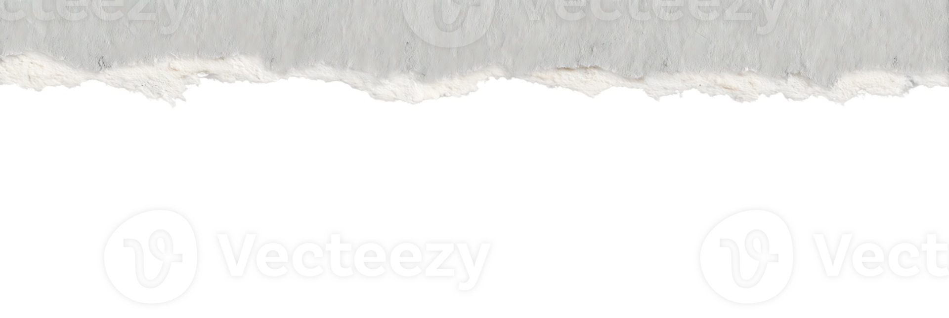 Isolated Torn Paper Edge Element on Transparent Background for Digital Compositing Design png