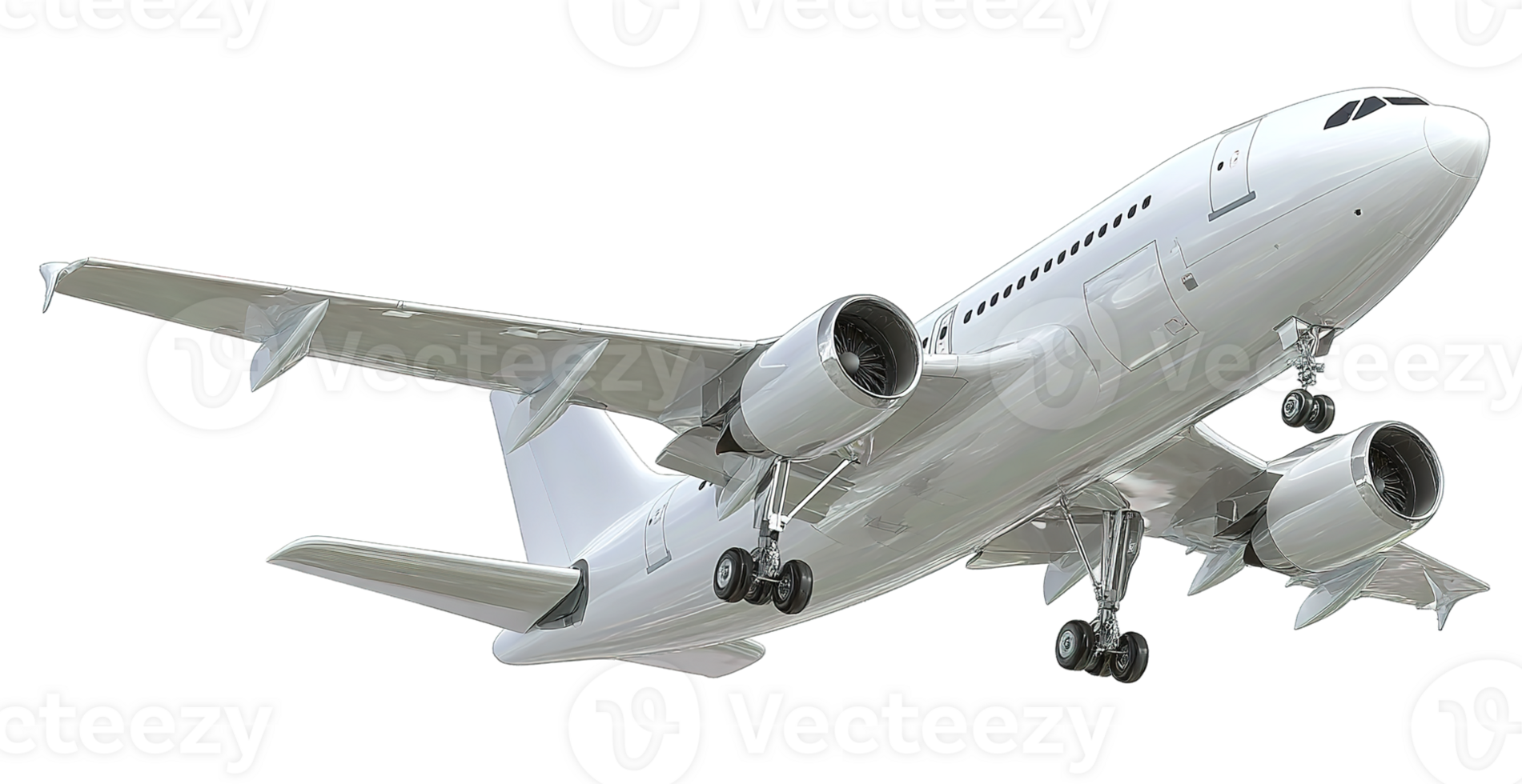 Aviation Flying Airplane Jet Aircraft Plane Isolated In Transparent Background Format png