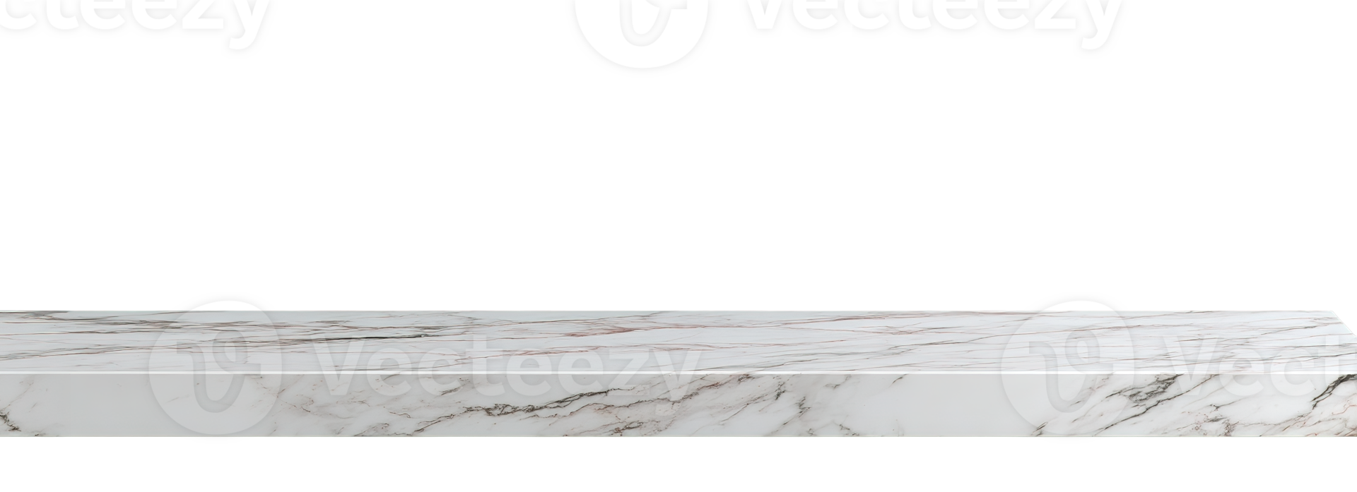 Isolated Marble Table Surface with Transparent Background Suitable for Product Display png