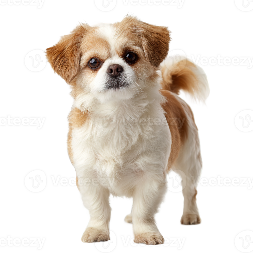Cute Puppy with Transparent Background Isolated for Graphic Design and Commercial Use png