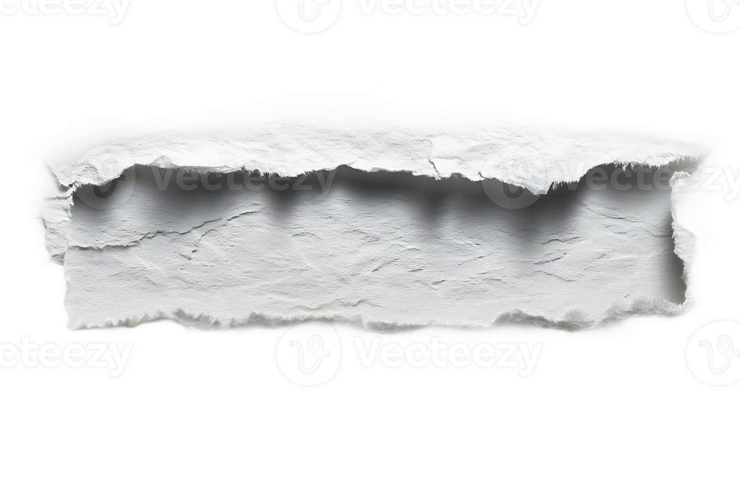 Piece of Ripped Paper Paper Waste Recycle Paper Texture White Recycle Sign Isolated png