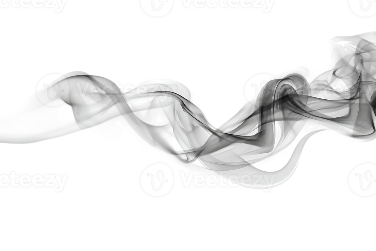 Abstract Smoke Effect Transparent Background Isolated Decorative Design Element Texture png