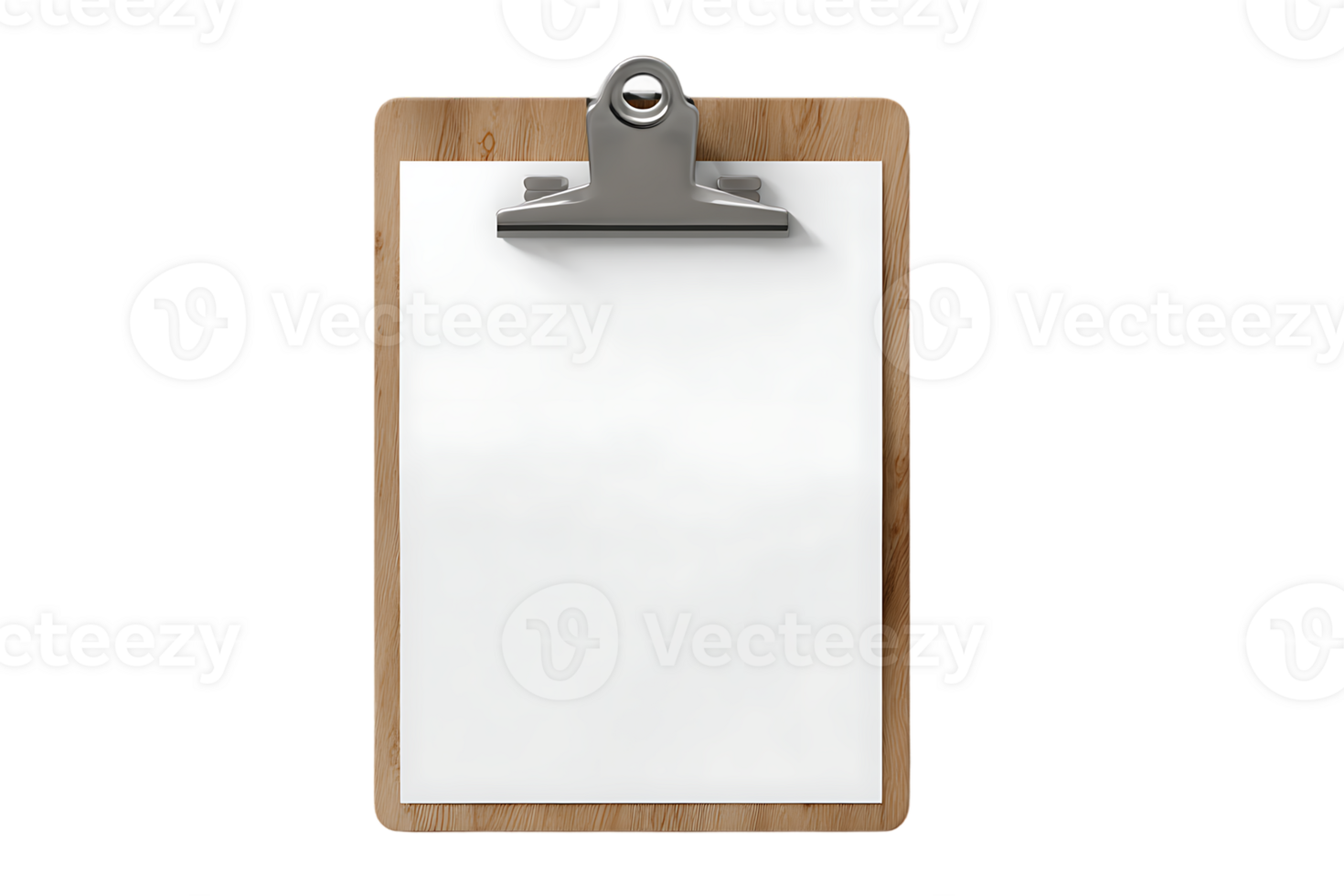 Empty Clipboard with Paper for Notes Document Task List and Background png