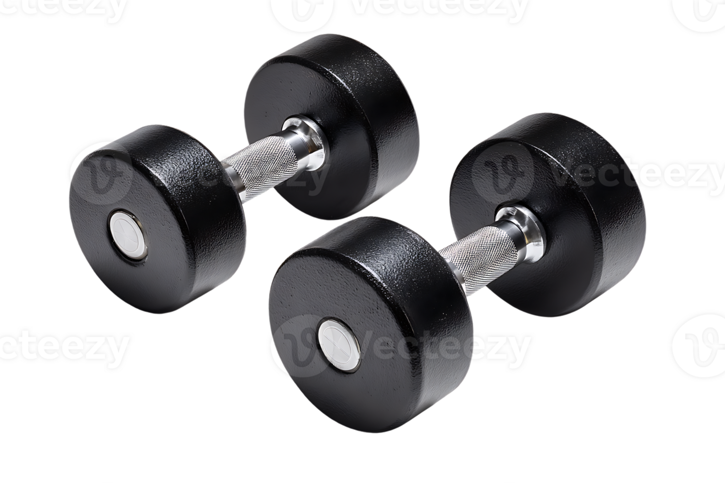 Image of Dumbbells Transparent Background Isolated Fitness Weight Training Dumbbells Exercise png