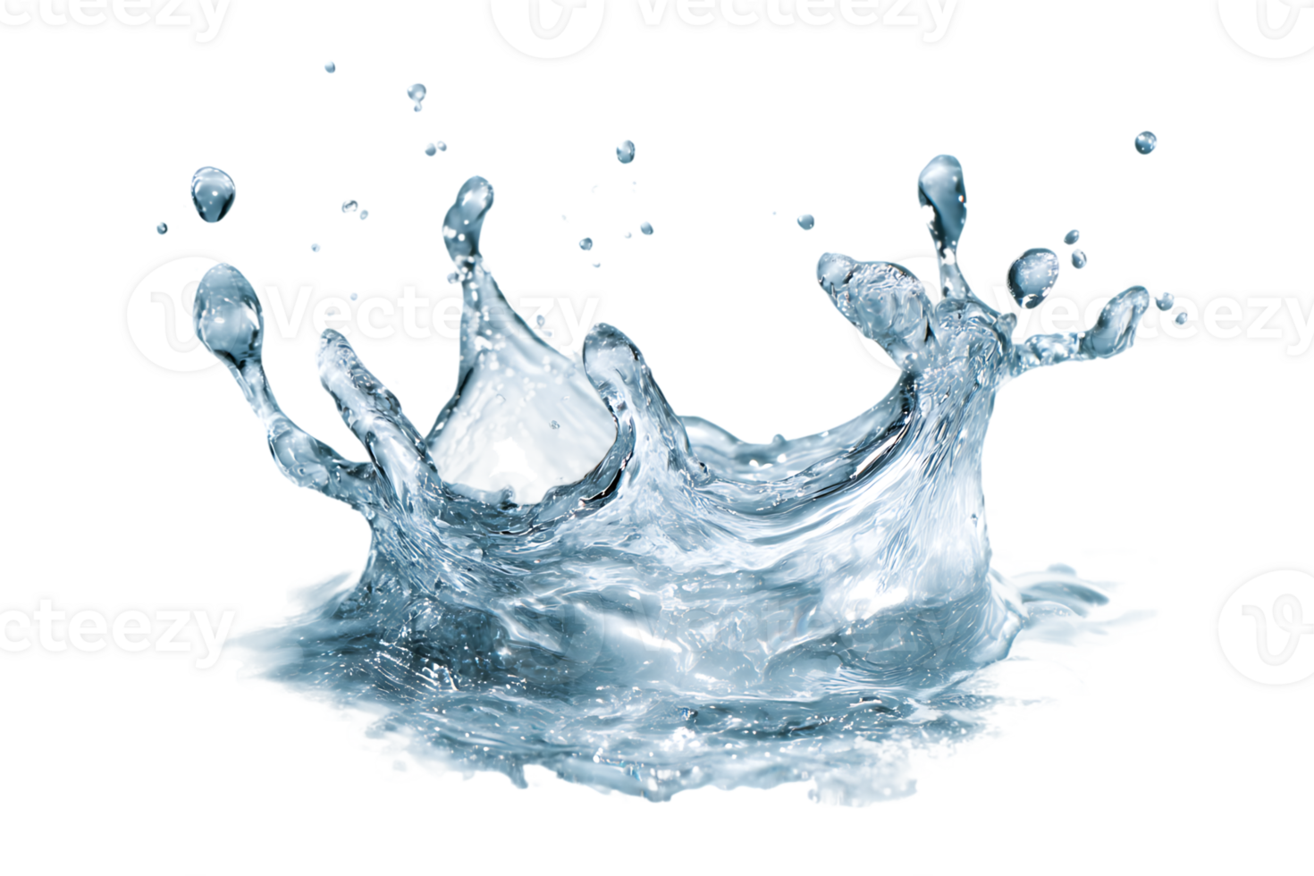 Transparent Water Splash Isolated Image Background For Graphic Design Element Resources png