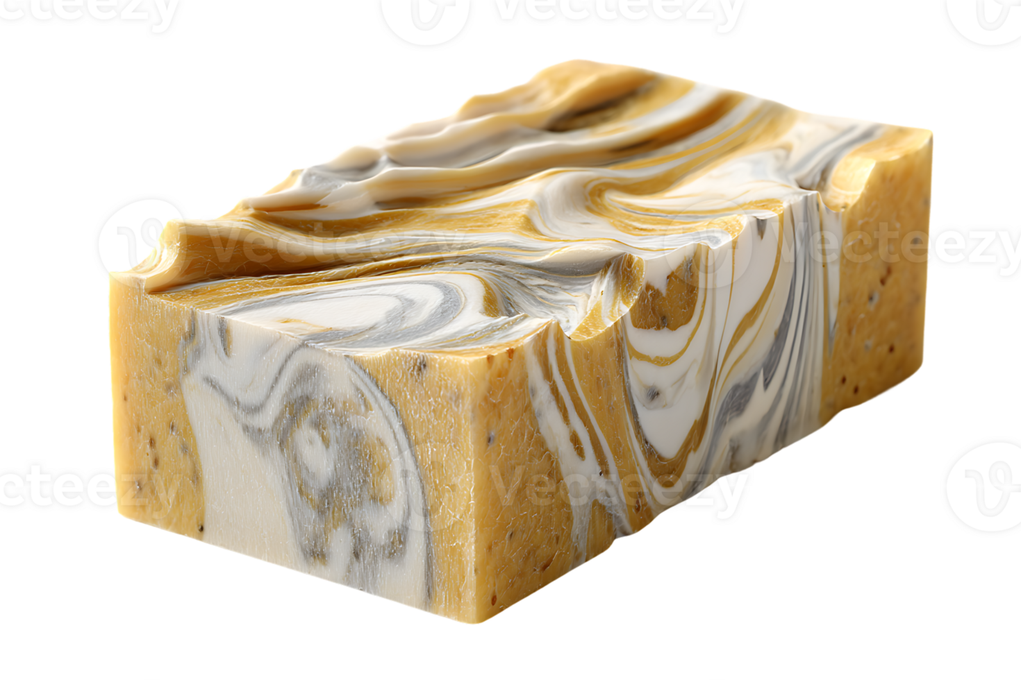 Luxury Handmade Soap Bar Isolated On Transparent Background Great For Personal Hygiene png