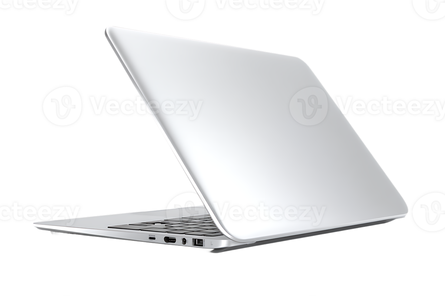 Portable Computer Device Technology with Transparent Background Display Professional Isolated png