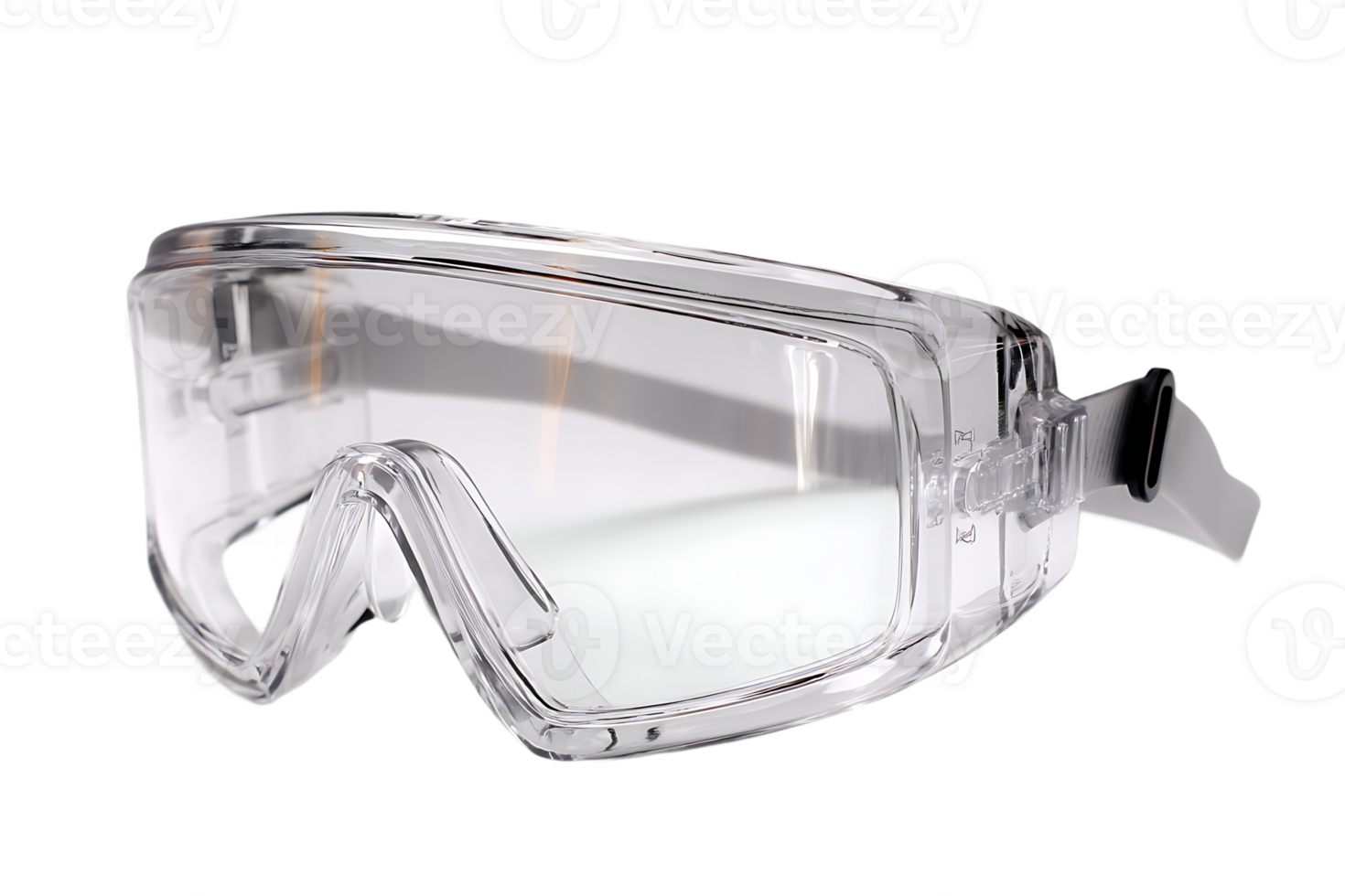 Transparent Safety Goggles Eye Protection Equipment Isolated On Background png