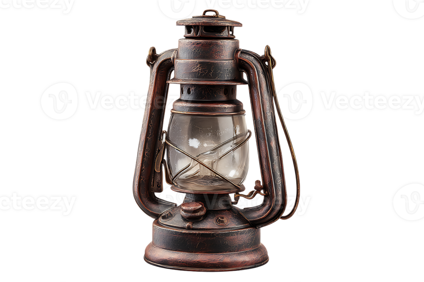 Antique Kerosene Lantern with Transparent Background a Timeless Design for Decoration png