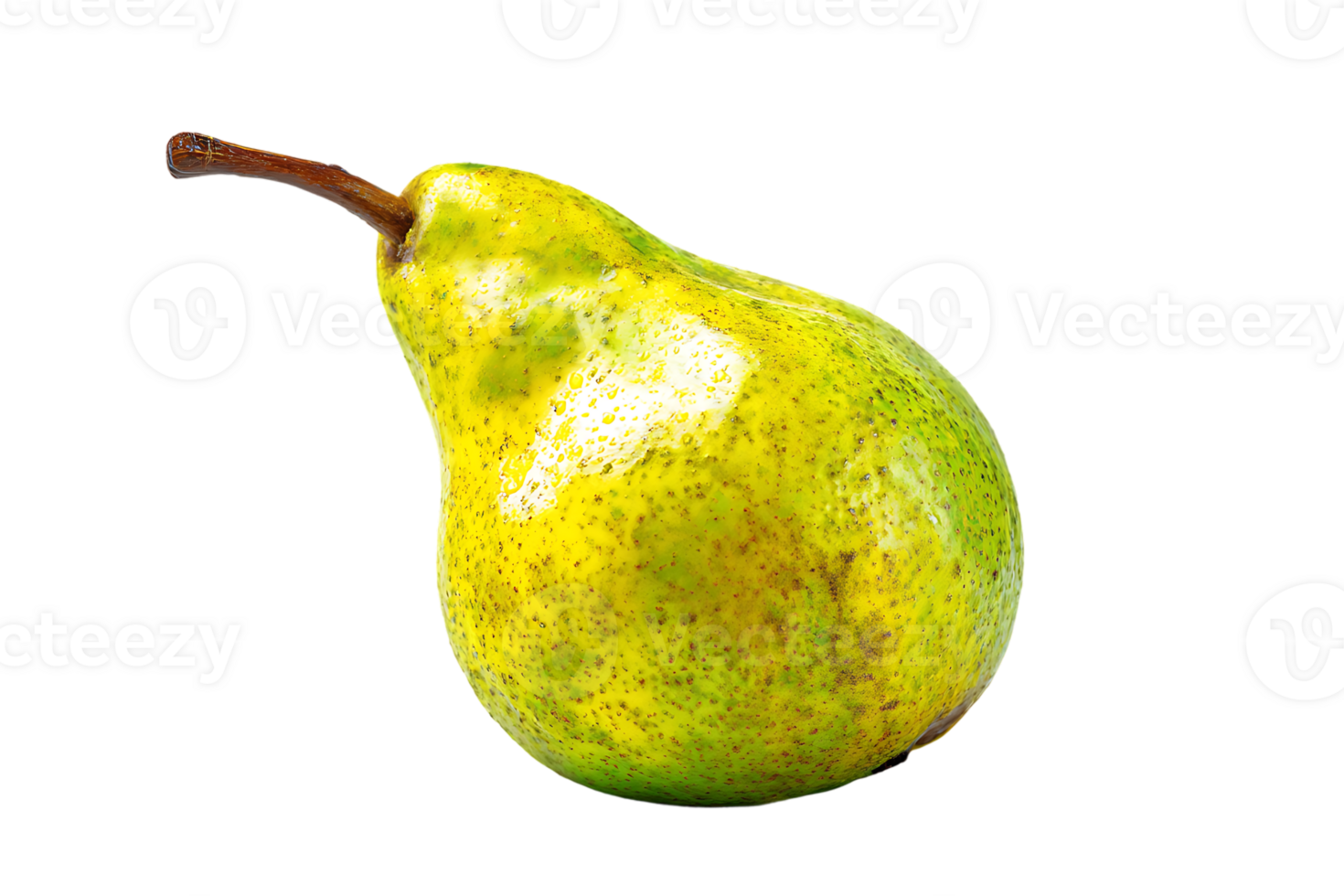 Isolated Pear Fruit with Transparent Background Pear Fruit For Package png