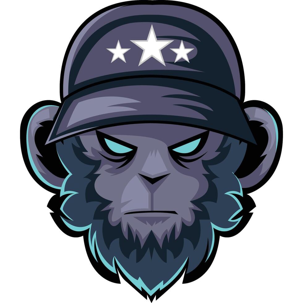 Logo Esport Gorilla vector