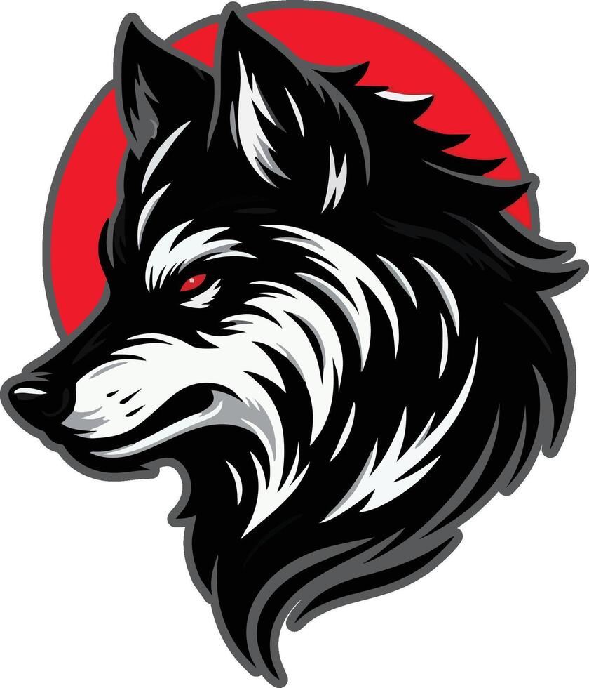 Logo Esport Lonewolf vector