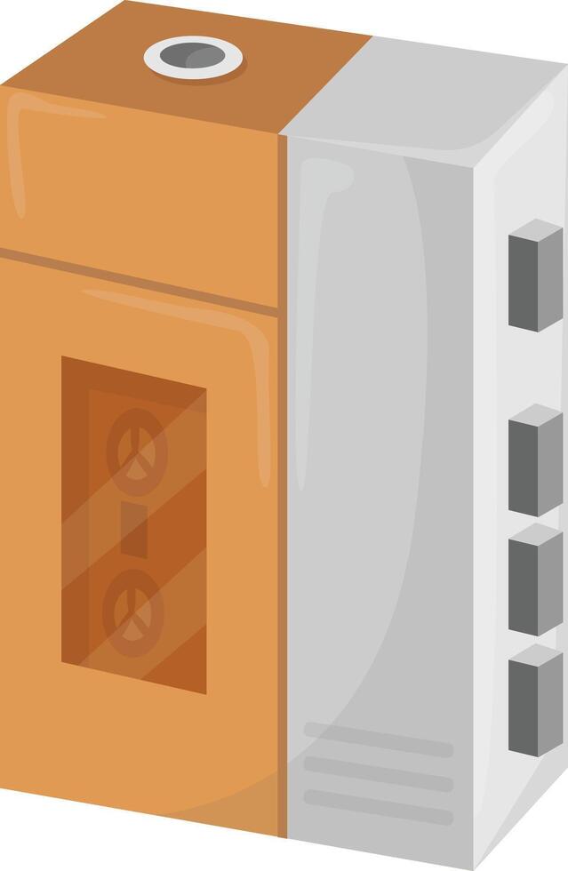 Brown Radio Receiver vector