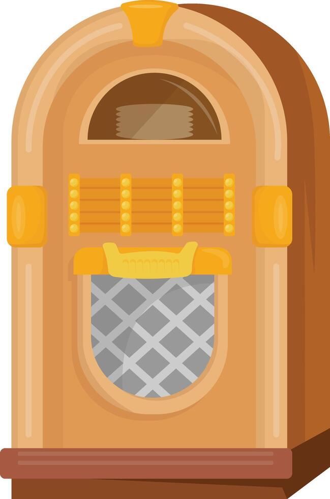 Classic Jukebox Design vector