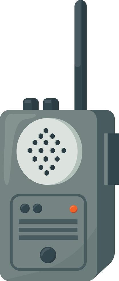 Walkie-Talkie Communication Device vector