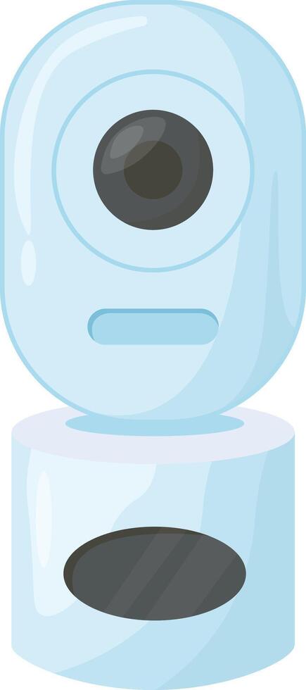 Simple Blue Webcam vector