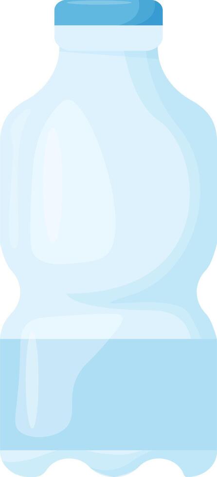 Rectangular Water Bottle vector