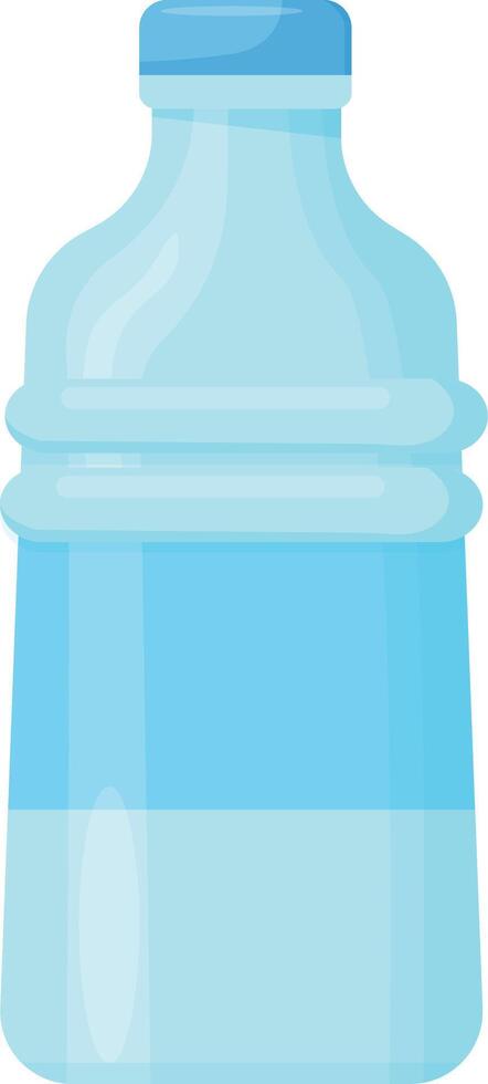 Light Blue Bottle vector
