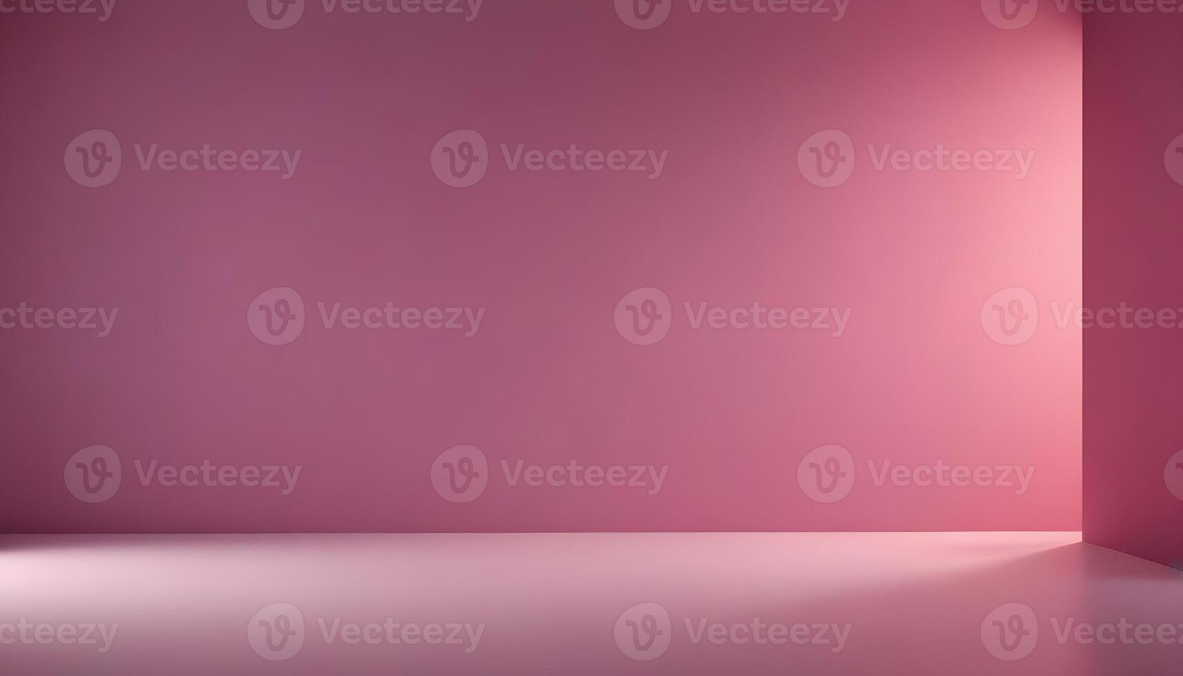 A minimalist studio space with a gradient of pink hues, creating a clean, inviting backdrop. photo