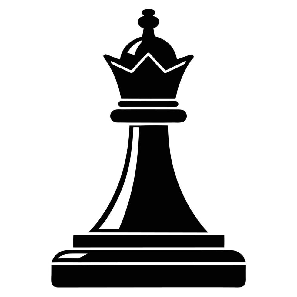 Chess king icon illustration vector