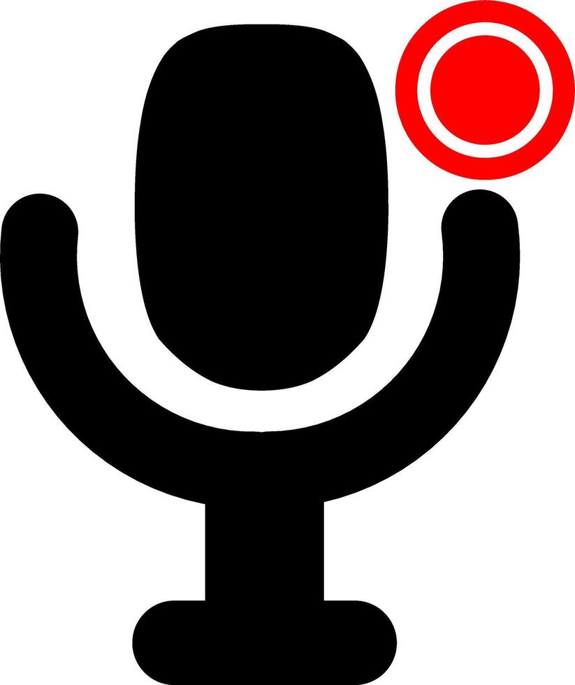 Podcast record save concept icon. Sound wave equalizer symbol. Microphone, voice, recording logo vector