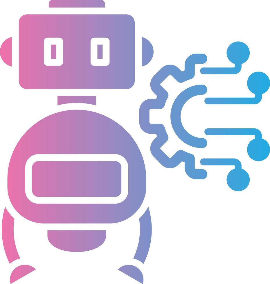 Robot Smooth App Visual vector