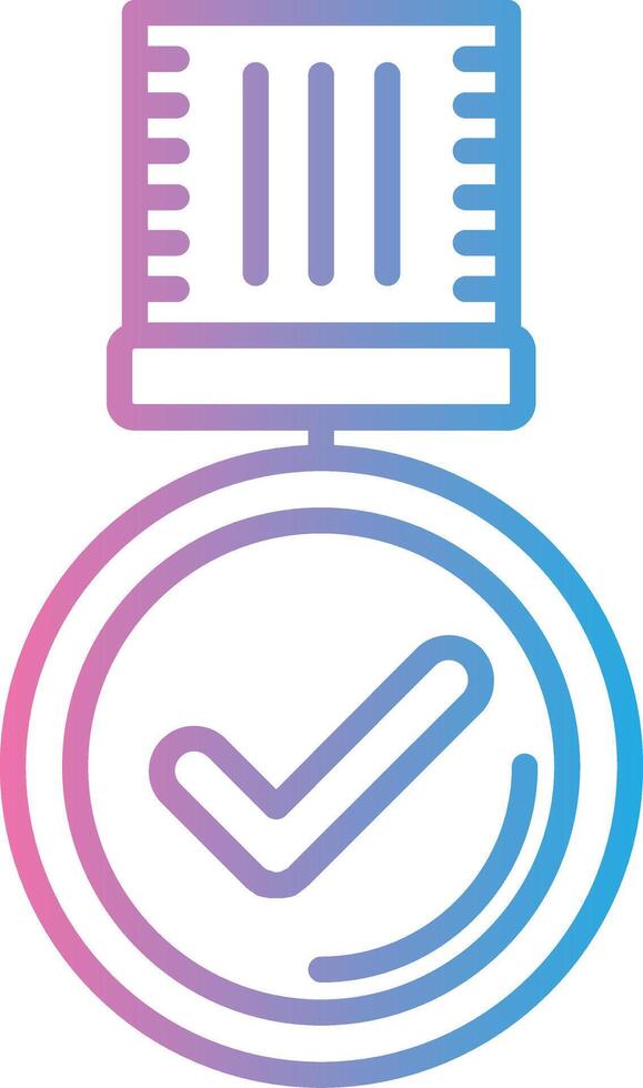A check mark on a bottle of water vector