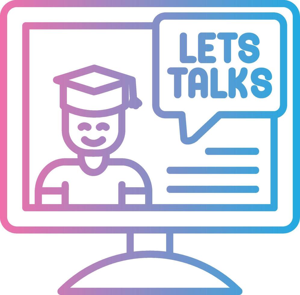 Chat Minimal UI Element vector