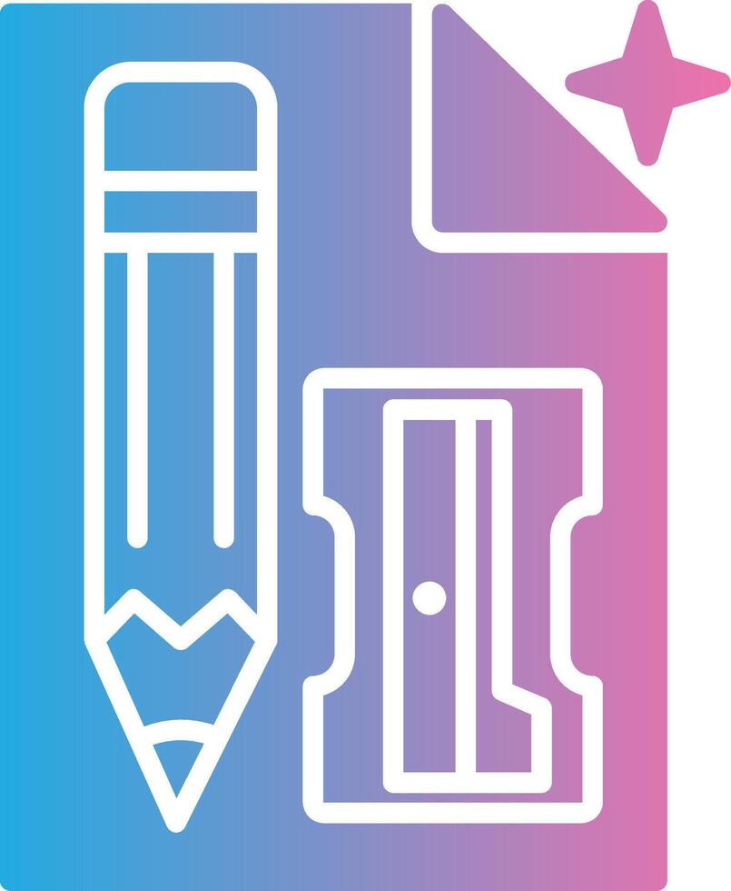 Pencil Vibrant Visual Object vector